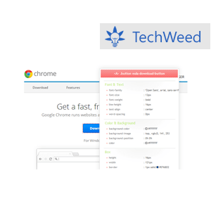 CSSViewer chrome extension