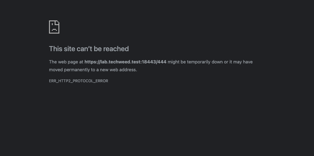 ERR_EMPTY_RESPONSE on nginx and WordPress: what sends nothing back, and how to fix it WordPress on a VPS Chrome error page: This site can’t be reached. ERR_HTTP2_PROTOCOL_ERROR